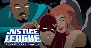 The Justice League rescues Flash from The Speed Force | Justice League Unlimited