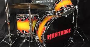 Denny Carmassi's 1973 MONTROSE Flaming Ludwig Set