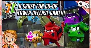 A CRAZY FUN CO-OP TOWER DEFENSE GAME!!! | Let's Play D-Corp | PC Gameplay