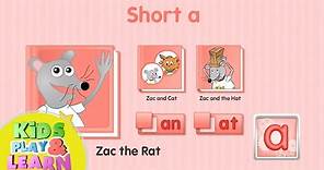 Zac The Rat - Starfall Learn To Read