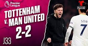 Highlights & Goals | Tottenham v. Manchester United 2-2 | Premier League | Telemundo Deportes
