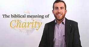 The biblical meaning of Charity - Biblical Hebrew insight by Professor Lipnick