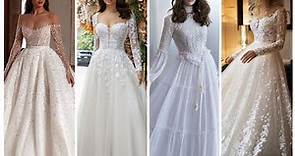 Long sleeve wedding dress styles - Modest wedding dresses with sleeves
