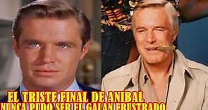 UN FRUSTRADO GEORGE PEPPARD ORGULLOSO GLAMUROSO Y COMPLICADO PARTIO MUY TRISTE MENTE