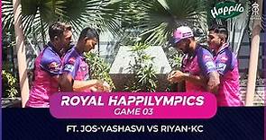 Buttler-Yashasvi vs Riyan-KC | Game 3, Direct Hit - Royal Happilympics | Rajasthan Royals