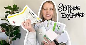 SHIPPING WITH AUSPOST || envelopes, parcels, domestic and international How to ship scrunchies