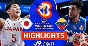 Japan 🇯🇵 vs Venezuela 🇻🇪 | J9 Highlights | FIBA Basketball World Cup 2023