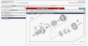 How to Find Parts in Nissan Parts Catalog
