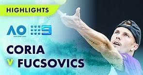 Match Highlights: Federico Coria v Marton Fucsovics - Australian Open 2023 | Wide World of Sports