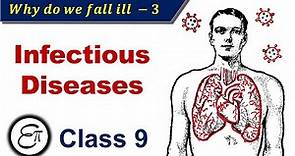 Why do we fall ill (Part 3) || Infectious Diseases || in Hindi for Class 9