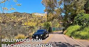 [4K] Hancock Park to Hollywood Sign, Beachwood Canyon, Hollywood Hills