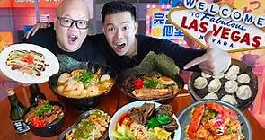 The ULTIMATE ASIAN FOOD Tour Of Las Vegas Chinatown!