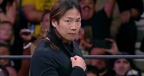 Takeshita attacks Kenny Omega - Konosuke Takeshita turns heel - AEW Double or Nothing 2023