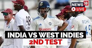 IND VS WI 2nd Test, Day 1 Cricket Match Live Score: India Vs West Indies Test Match Score Live