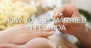 How to get married in Florida