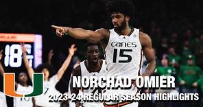 Norchad Omier 2023-24 Regular Season Highlights | Miami Forward