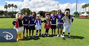Orlando City Players Take on Mickey Mouse at ESPN Wide World of Sports Complex