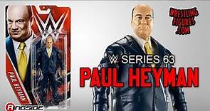 WWE FIGURE INSIDER: Paul Heyman - WWE Series 63