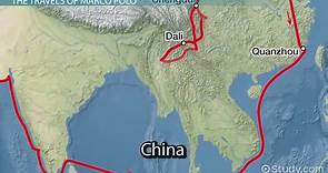 Marco Polo's Travel Route & Exploration | Overview & Significance