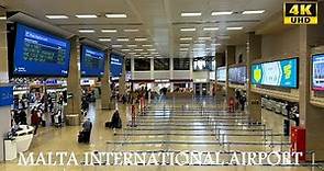 Malta International Airport (MAL) | My Experience in Malta | 4K UHD | First Time in Malta |