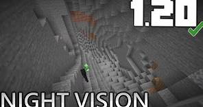 Night Vision Texture Pack 1.20/1.20.6 Download & Install Tutorial