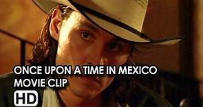 Johnny Depp in "Shooting the Cook, Restoring the Balance" Movie Clip from Once Upon a Time in Mexico