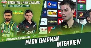 Mark Chapman Interview | Pakistan vs New Zealand | 5th T20I 2023 | PCB | M2B2T