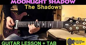 MOONLIGHT SHADOW The Shadows GUITAR LESSON | TAB | COVER | TUTORIAL | HOW TO PLAY