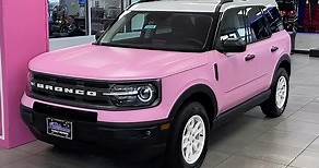 Its not what we thought it was either… its better! 💖 #AllAmericanFord #Ford #OldBridgeNJ #AAFOB #BarbieBroncoSport #BroncoSport #BarbieMovie #Barbie #BuiltFordTough #ForYou #FYP | All American Ford in Old Bridge, NJ