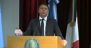 Lectio Magistralis di Renzi alla facoltà di scienze economiche dell’Università di Buenos Aires