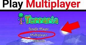 How to play Terraria multiplayer (New Updated) 2024