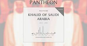 Khalid of Saudi Arabia Biography - King of Saudi Arabia from 1975 to 1982