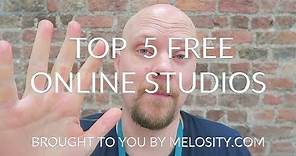 Top 5 free online studios
