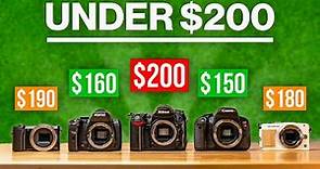 5 Great Cameras For Photo & Video Under $200!