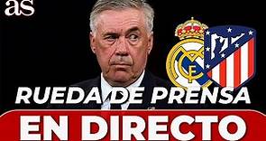 ANCELOTTI en DIRECTO en rueda de prensa | ATLÉTICO - REAL MADRID | SUPERCOPA