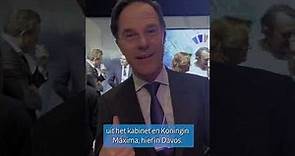 Minister-president Mark Rutte bezoekt het World Economic Forum - 17 januari 2024