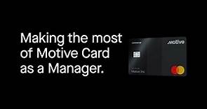 Making the Most of the Motive Card for Managers