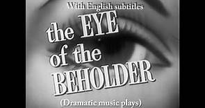 Eye of the Beholder, 1953 GE Theater, with English subtitles