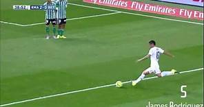 Top 10 - Los Mejores Goles de James Rodriguez Con El Real Madrid