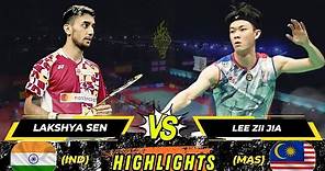 Badminton Lakshya Sen vs Lee Zii Jia Men's Singles