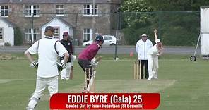 EDDIE EYRE 25 - Gala v St Boswells T20 - 8.6.23
