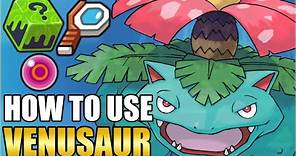 Best Venusaur Moveset Guide - How To Use Venusaur Competitive VGC Pokemon Scarlet and Violet