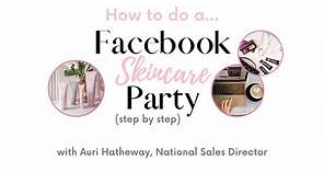 How to Host a Facebook Party? a step-by-step tutorial