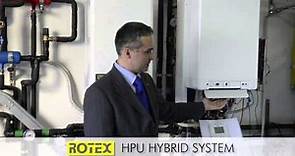 Riscaldamento Rotex HPU Hybrid a pompa di calore e caldaia integrate. Corso installatori