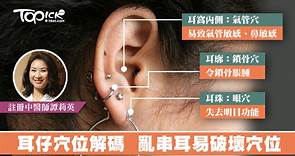 亂穿耳破壞穴位　中醫耳仔穴位健康解碼【有片】 - 香港經濟日報 - TOPick - 健康 - 健康資訊