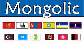 MONGOLIC LANGUAGES