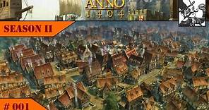 Anno 1404 - Venice: Season II #001 Setting up the basics.
