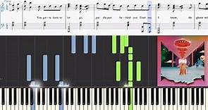 Kesha - Rainbow (Synthesia Piano Tutorial w/Lyrics)
