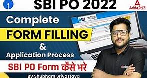 SBI PO Form Fill Up 2022 Complete Application Process | SBI PO Form Kaise Bhare