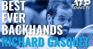 Richard Gasquet Best-Ever ATP Backhands